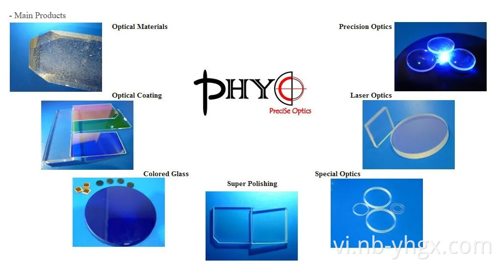 Lăng kính thủy tinh Bk7 quang học chất lượng cao